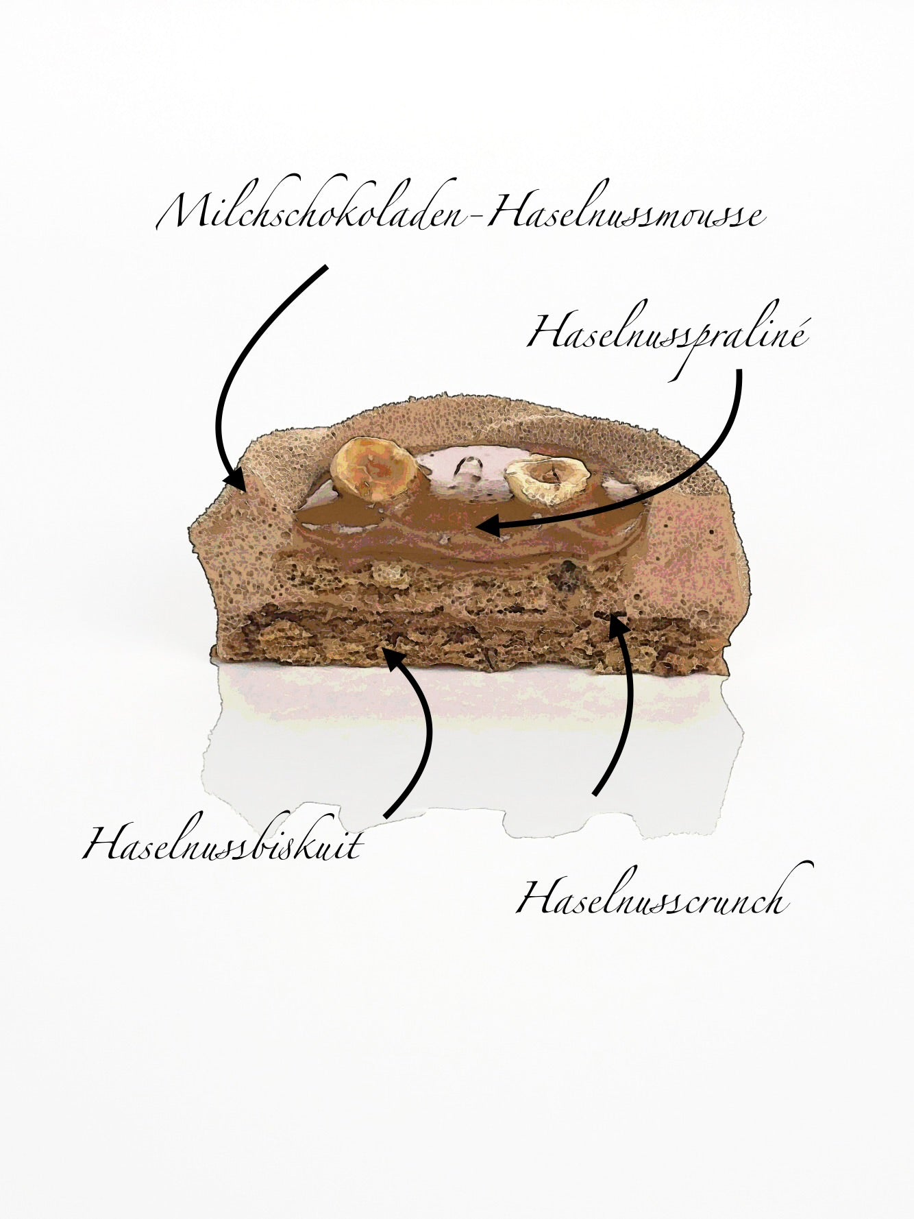Hazel Pralinè - Törtchen