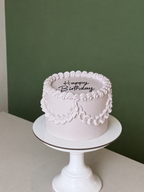 Mini Bento Cake „Vintage Romance“ mit persönlicher Nachricht