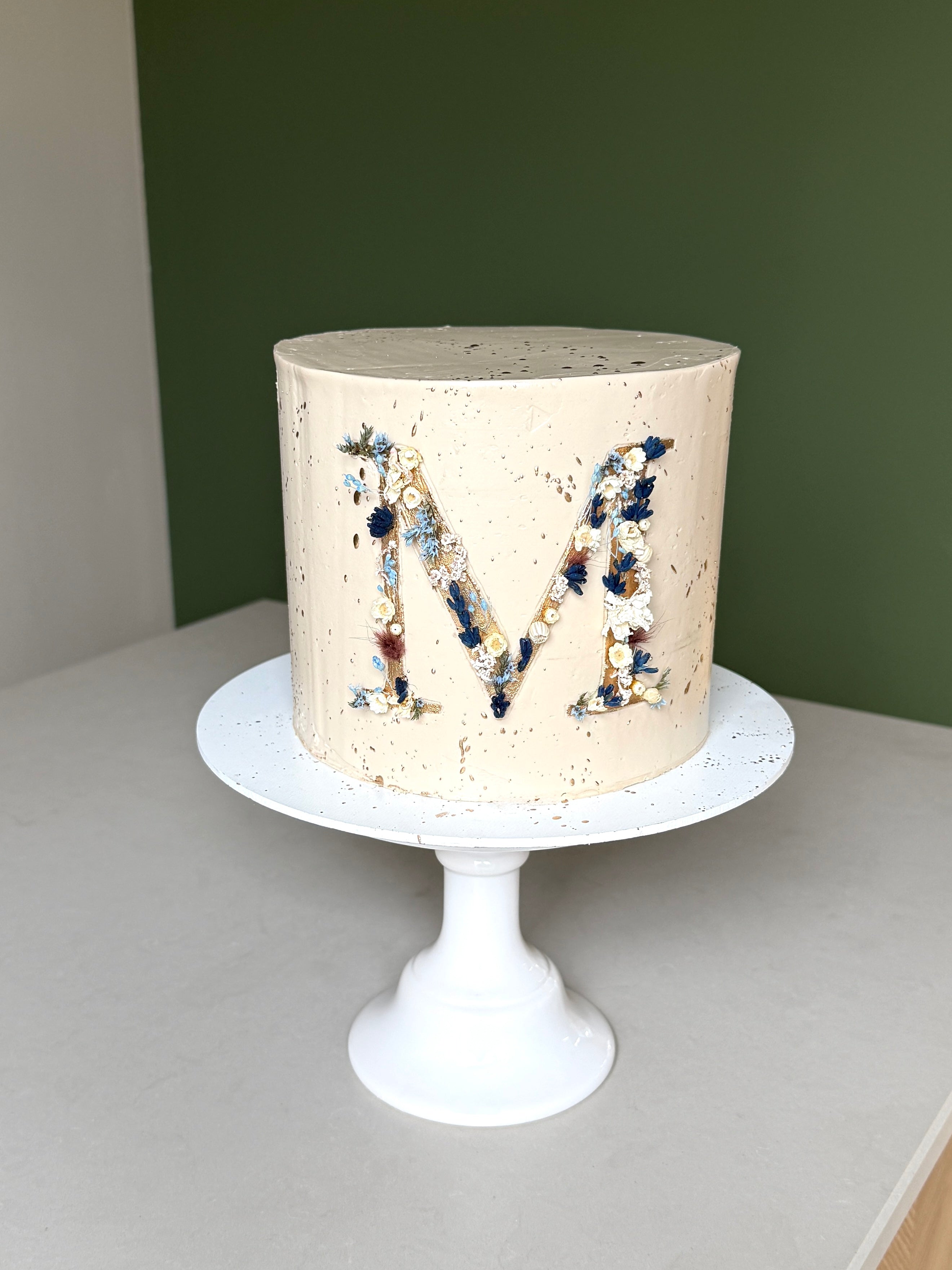 Monogram Cake